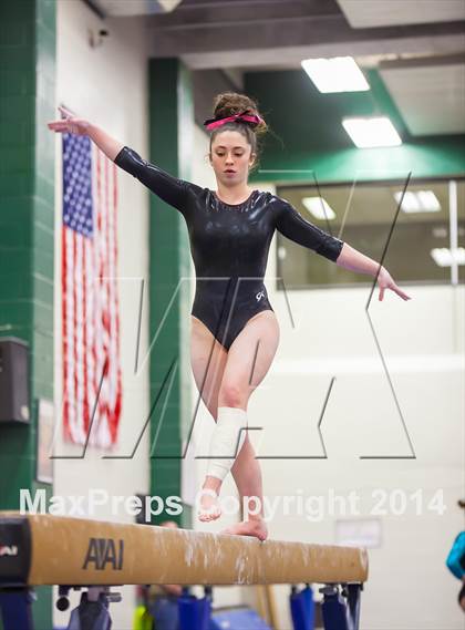 Thumbnail 2 in NYSPHSAA Gymnastics Championships (Balance Beam) photogallery.