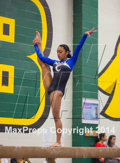 Thumbnail 2 in NYSPHSAA Gymnastics Championships (Balance Beam) photogallery.