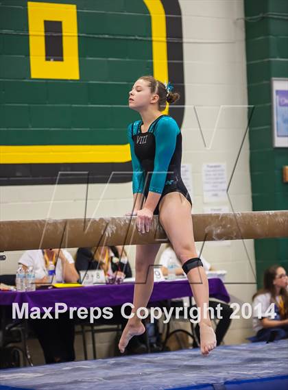 Thumbnail 2 in NYSPHSAA Gymnastics Championships (Balance Beam) photogallery.