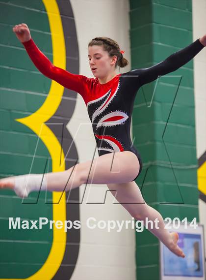 Thumbnail 3 in NYSPHSAA Gymnastics Championships (Balance Beam) photogallery.