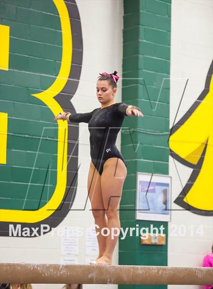 Thumbnail 2 in NYSPHSAA Gymnastics Championships (Balance Beam) photogallery.
