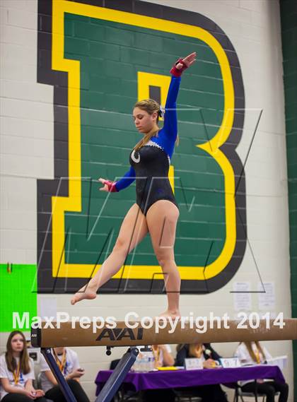Thumbnail 2 in NYSPHSAA Gymnastics Championships (Balance Beam) photogallery.