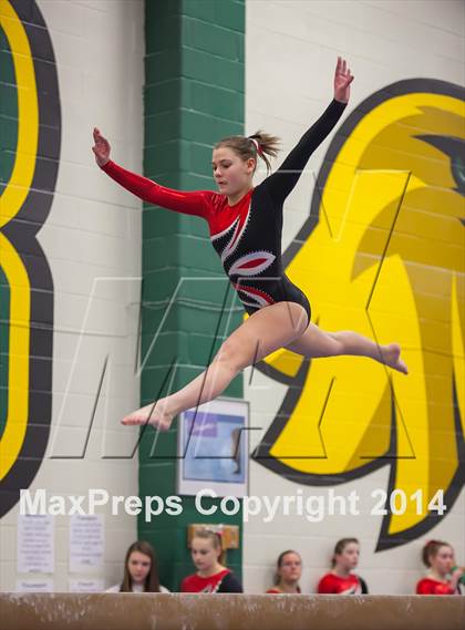 Thumbnail 1 in NYSPHSAA Gymnastics Championships (Balance Beam) photogallery.