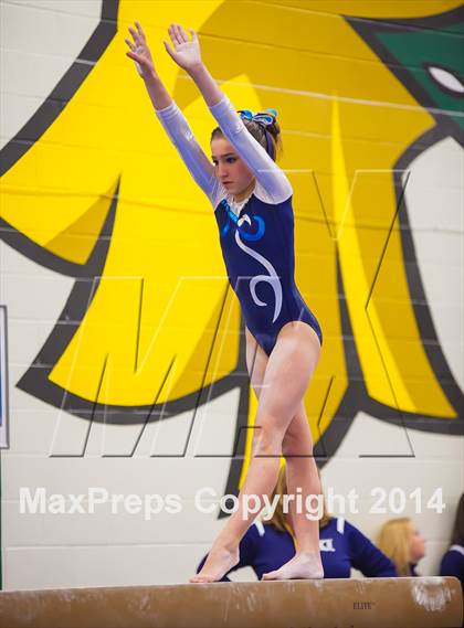 Thumbnail 3 in NYSPHSAA Gymnastics Championships (Balance Beam) photogallery.