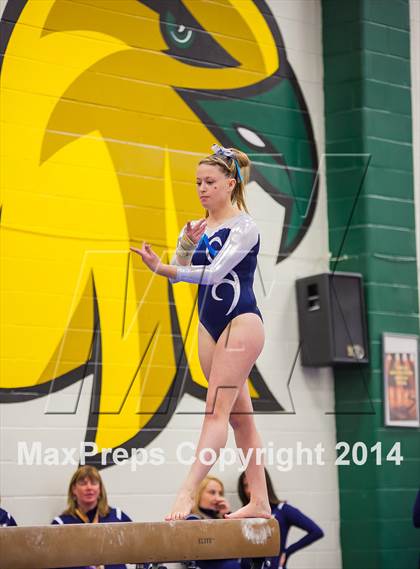 Thumbnail 2 in NYSPHSAA Gymnastics Championships (Balance Beam) photogallery.