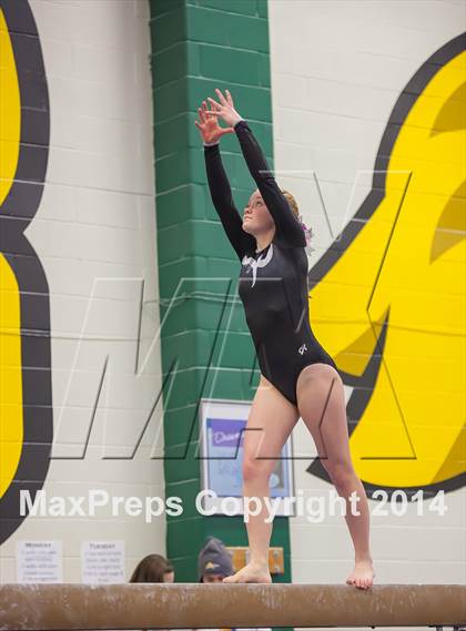 Thumbnail 2 in NYSPHSAA Gymnastics Championships (Balance Beam) photogallery.