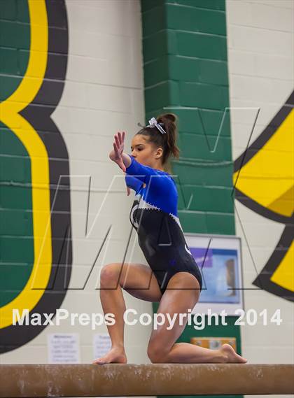 Thumbnail 2 in NYSPHSAA Gymnastics Championships (Balance Beam) photogallery.