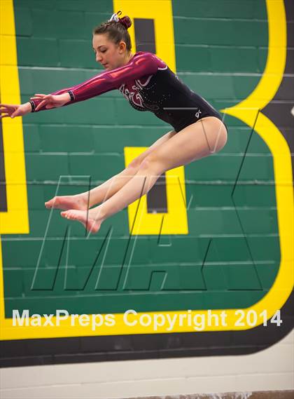 Thumbnail 2 in NYSPHSAA Gymnastics Championships (Balance Beam) photogallery.