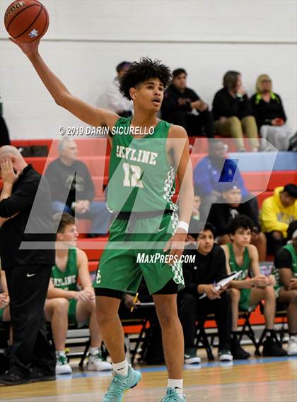 Thumbnail 3 in Skyline vs South Mountain (PUHSD Coyote Classic Tournament) photogallery.