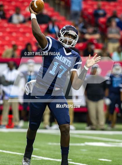 Thumbnail 3 in Cedar Grove vs. Greater Atlanta Christian (GHSA 3A Final) photogallery.