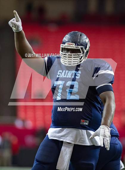 Thumbnail 1 in Cedar Grove vs. Greater Atlanta Christian (GHSA 3A Final) photogallery.