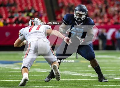 Thumbnail 1 in Cedar Grove vs. Greater Atlanta Christian (GHSA 3A Final) photogallery.