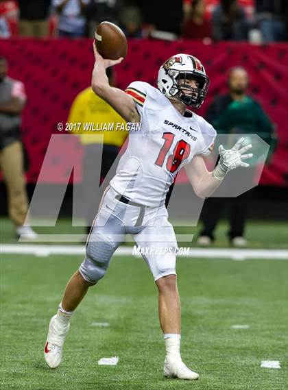 Thumbnail 2 in Cedar Grove vs. Greater Atlanta Christian (GHSA 3A Final) photogallery.