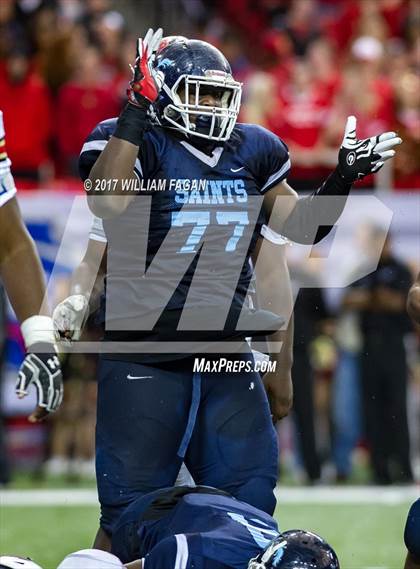 Thumbnail 3 in Cedar Grove vs. Greater Atlanta Christian (GHSA 3A Final) photogallery.