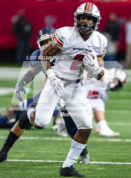 Thumbnail 3 in Cedar Grove vs. Greater Atlanta Christian (GHSA 3A Final) photogallery.