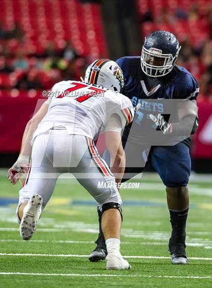 Thumbnail 3 in Cedar Grove vs. Greater Atlanta Christian (GHSA 3A Final) photogallery.