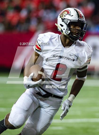Thumbnail 3 in Cedar Grove vs. Greater Atlanta Christian (GHSA 3A Final) photogallery.