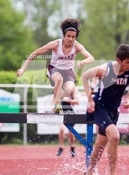 Thumbnail 2 in Kingston Tiger Relays (Boys Varsity Steeplechase) photogallery.