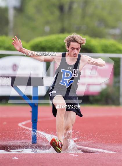 Thumbnail 1 in Kingston Tiger Relays (Boys Varsity Steeplechase) photogallery.