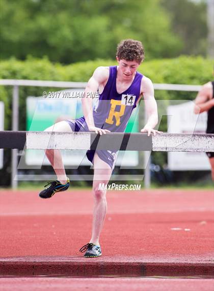 Thumbnail 1 in Kingston Tiger Relays (Boys Varsity Steeplechase) photogallery.