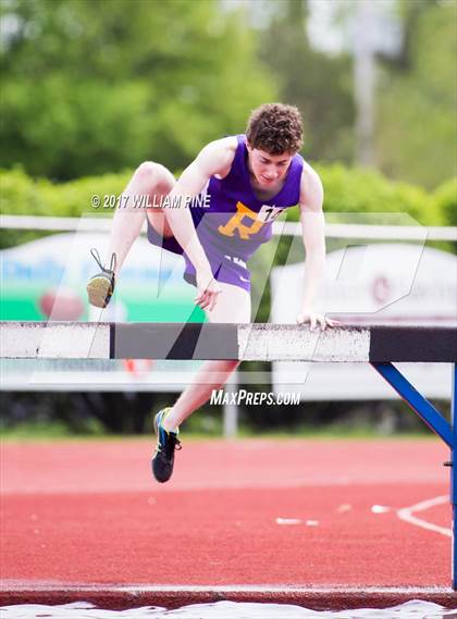 Thumbnail 2 in Kingston Tiger Relays (Boys Varsity Steeplechase) photogallery.