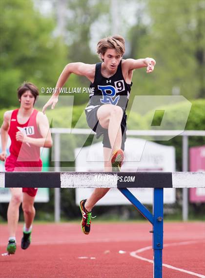 Thumbnail 1 in Kingston Tiger Relays (Boys Varsity Steeplechase) photogallery.