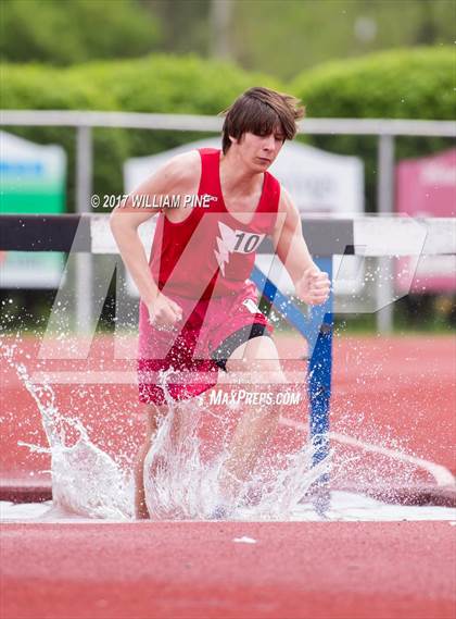 Thumbnail 3 in Kingston Tiger Relays (Boys Varsity Steeplechase) photogallery.