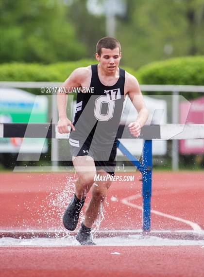 Thumbnail 2 in Kingston Tiger Relays (Boys Varsity Steeplechase) photogallery.