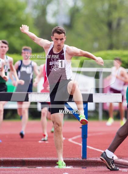 Thumbnail 3 in Kingston Tiger Relays (Boys Varsity Steeplechase) photogallery.