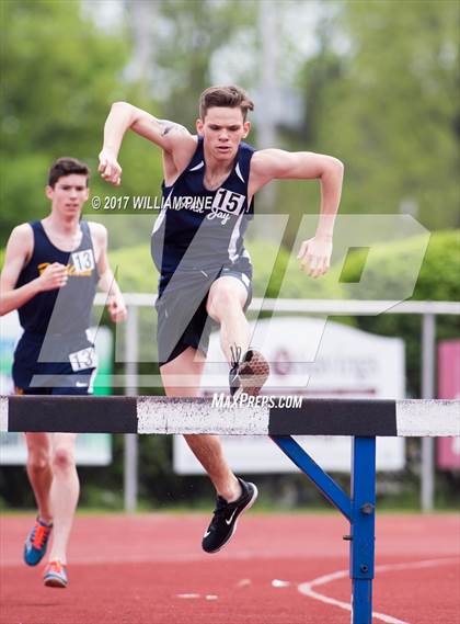 Thumbnail 1 in Kingston Tiger Relays (Boys Varsity Steeplechase) photogallery.