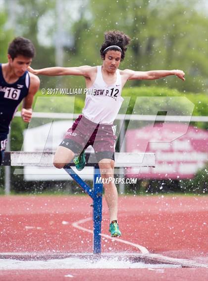 Thumbnail 1 in Kingston Tiger Relays (Boys Varsity Steeplechase) photogallery.