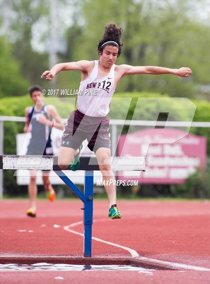Thumbnail 1 in Kingston Tiger Relays (Boys Varsity Steeplechase) photogallery.