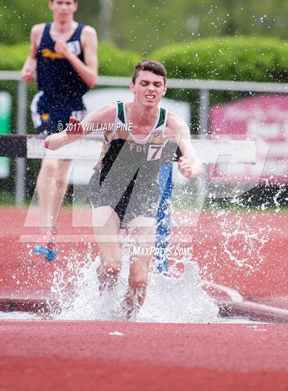 Thumbnail 1 in Kingston Tiger Relays (Boys Varsity Steeplechase) photogallery.