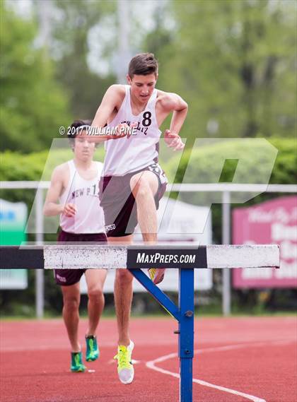 Thumbnail 3 in Kingston Tiger Relays (Boys Varsity Steeplechase) photogallery.