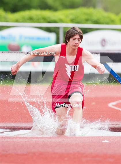 Thumbnail 1 in Kingston Tiger Relays (Boys Varsity Steeplechase) photogallery.