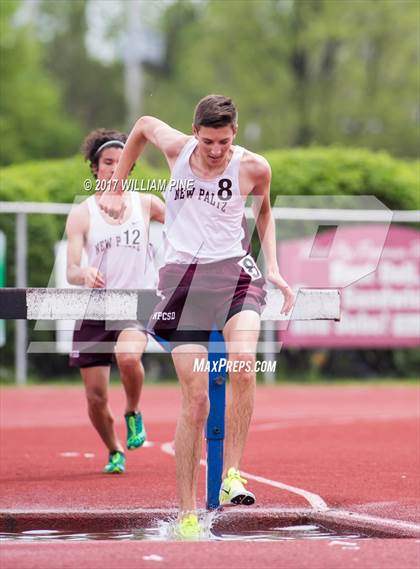 Thumbnail 1 in Kingston Tiger Relays (Boys Varsity Steeplechase) photogallery.