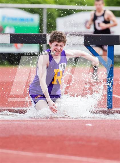Thumbnail 2 in Kingston Tiger Relays (Boys Varsity Steeplechase) photogallery.