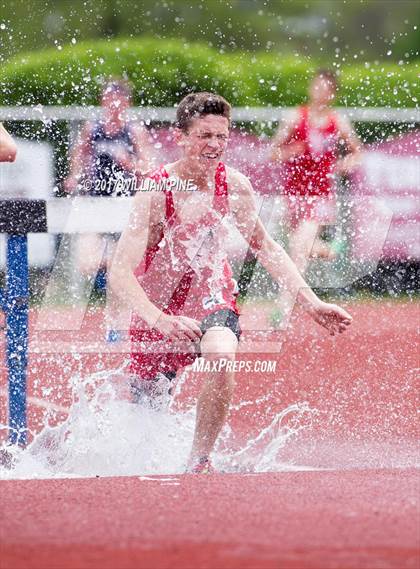 Thumbnail 3 in Kingston Tiger Relays (Boys Varsity Steeplechase) photogallery.