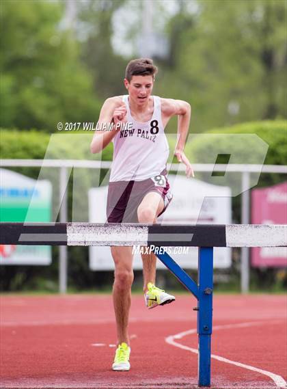 Thumbnail 2 in Kingston Tiger Relays (Boys Varsity Steeplechase) photogallery.