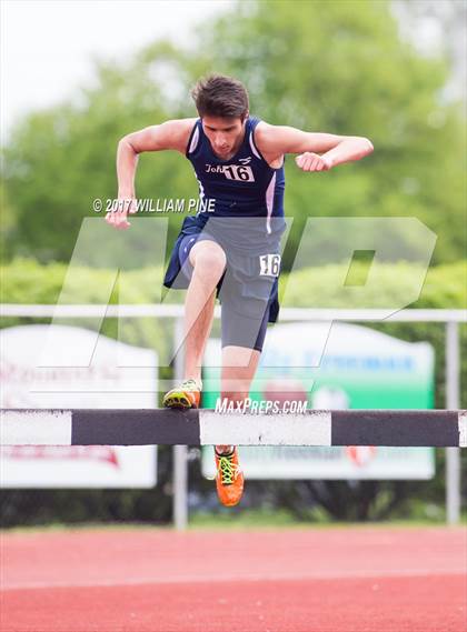 Thumbnail 2 in Kingston Tiger Relays (Boys Varsity Steeplechase) photogallery.