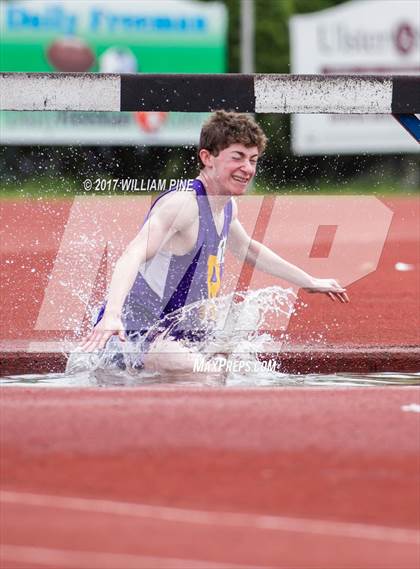Thumbnail 1 in Kingston Tiger Relays (Boys Varsity Steeplechase) photogallery.
