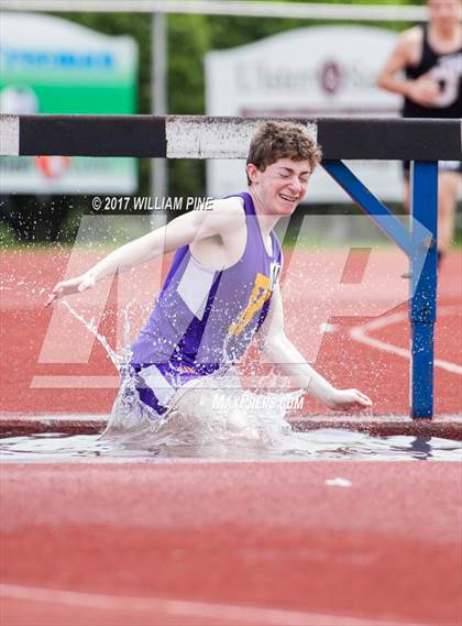 Thumbnail 1 in Kingston Tiger Relays (Boys Varsity Steeplechase) photogallery.