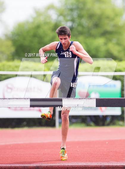 Thumbnail 3 in Kingston Tiger Relays (Boys Varsity Steeplechase) photogallery.