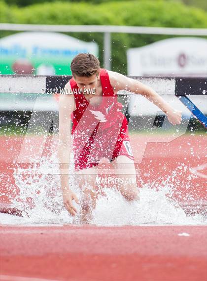 Thumbnail 3 in Kingston Tiger Relays (Boys Varsity Steeplechase) photogallery.