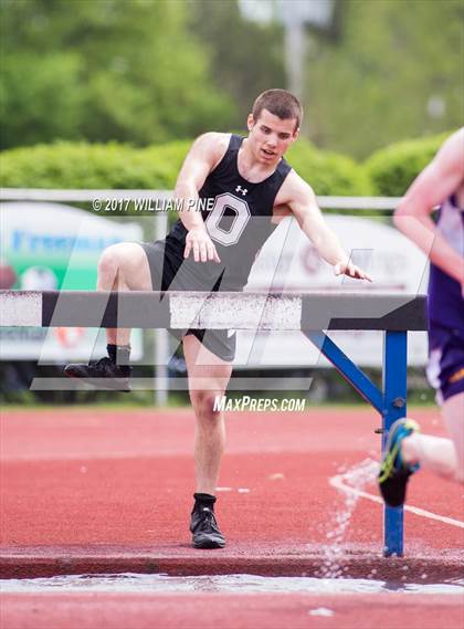 Thumbnail 1 in Kingston Tiger Relays (Boys Varsity Steeplechase) photogallery.