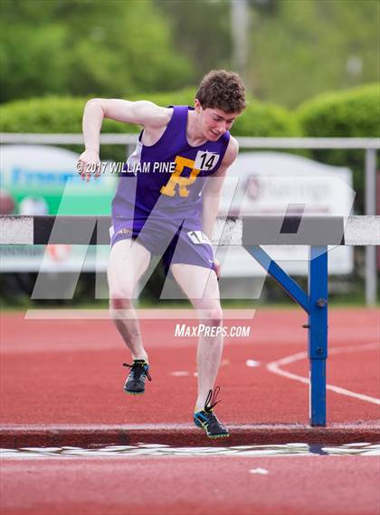 Thumbnail 2 in Kingston Tiger Relays (Boys Varsity Steeplechase) photogallery.