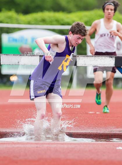 Thumbnail 2 in Kingston Tiger Relays (Boys Varsity Steeplechase) photogallery.
