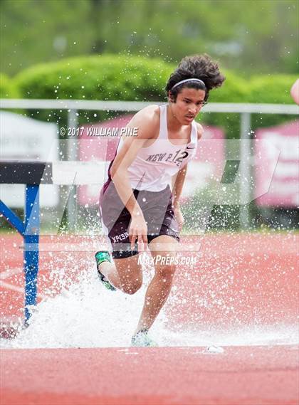 Thumbnail 1 in Kingston Tiger Relays (Boys Varsity Steeplechase) photogallery.