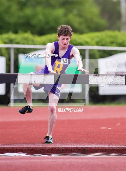 Thumbnail 3 in Kingston Tiger Relays (Boys Varsity Steeplechase) photogallery.