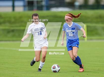Thumbnail 3 in Lone Jack vs. Duchesne (MSHSAA Class 1 Semifinal) photogallery.